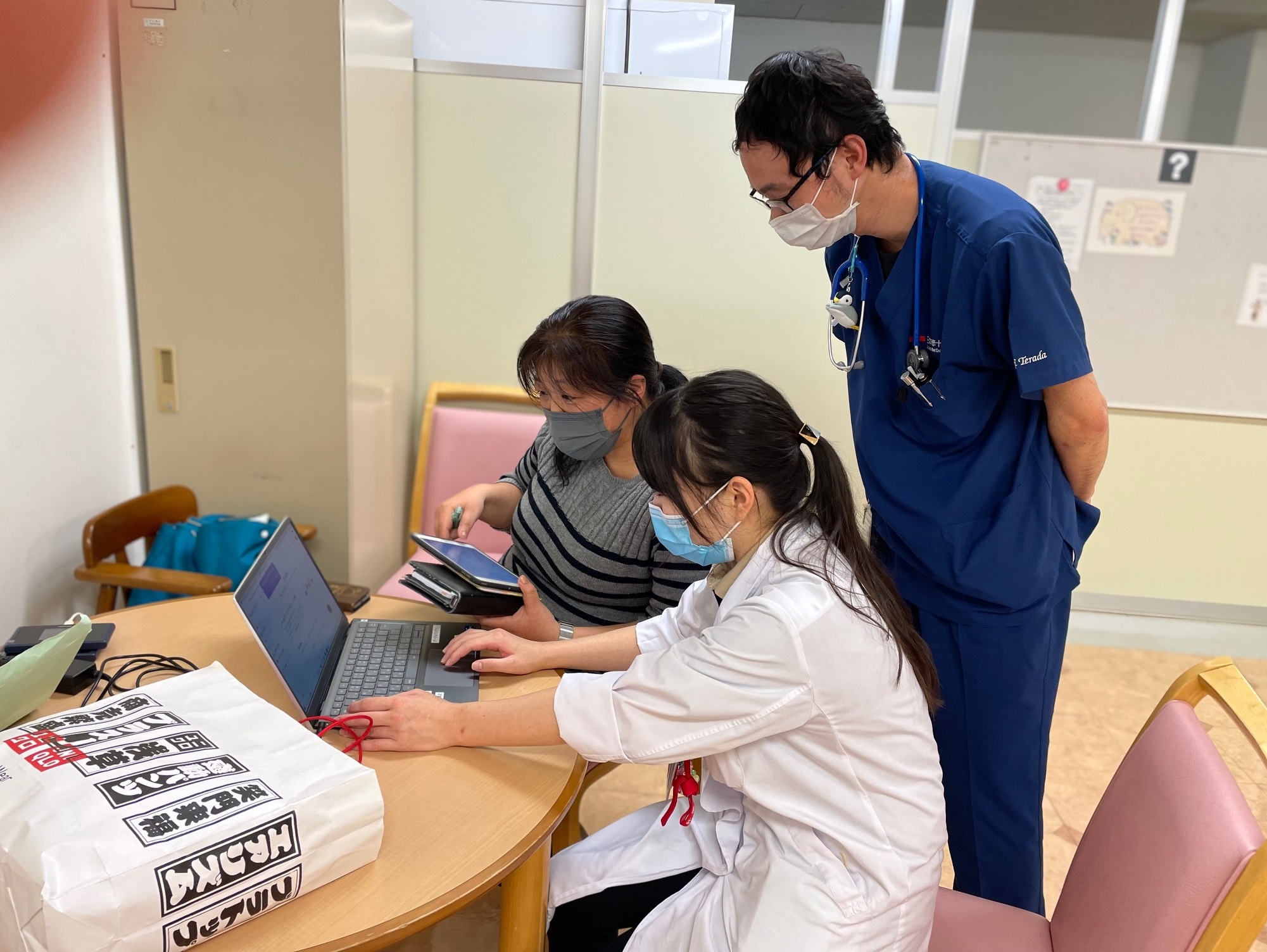 成田赤十字病院でのbeamの調整